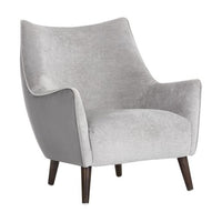 Sunpan Sorrel Lounge Chair Polo Club Kohl Grey Abbington Black / Polo Club Stone Antonio Charcoal