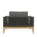 Sunpan Salerno Armchair - Gracebay Grey / Palazzo Taupe