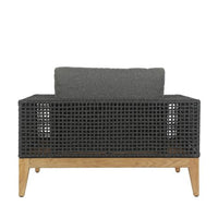 Sunpan Salerno Armchair - Gracebay Grey / Palazzo Taupe