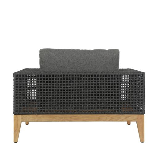 Sunpan Salerno Armchair - Gracebay Grey / Palazzo Taupe