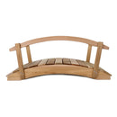 All Things Cedar 3' Garden Bridge & Side Rails