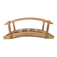 All Things Cedar 3' Garden Bridge & Side Rails