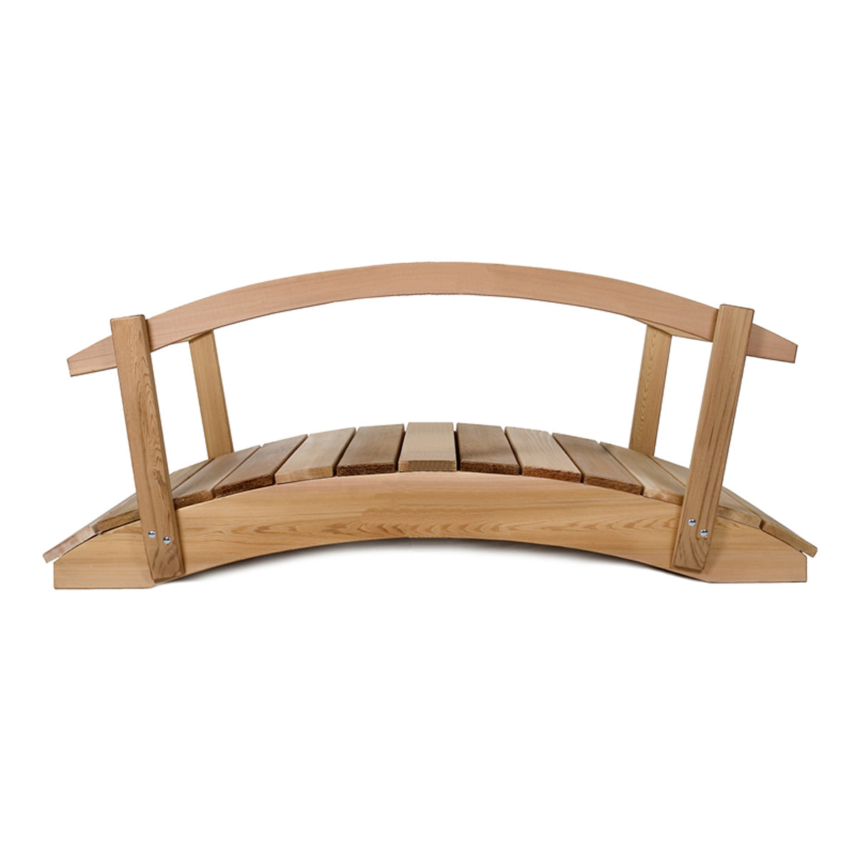 All Things Cedar 4' Garden Bridge & Side Rails