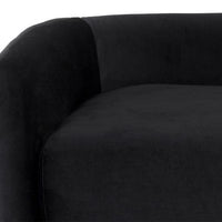 Sunpan Sammy Bench Black / Cream / Grey Sky