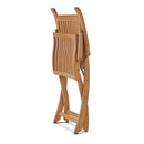Curated Maison Felice Teak Outdoor Dining Folding Armchair