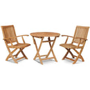 Curated Maison Felice Teak Outdoor Dining Folding Armchair