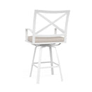 Sunset West Bristol Swivel Barstool with Cushion