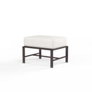 Sunset West La Jolla Aluminum Ottoman with Cushion