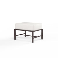 Sunset West La Jolla Aluminum Ottoman with Cushion