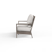 Sunset West Laguna Aluminum Loveseat with Cushion
