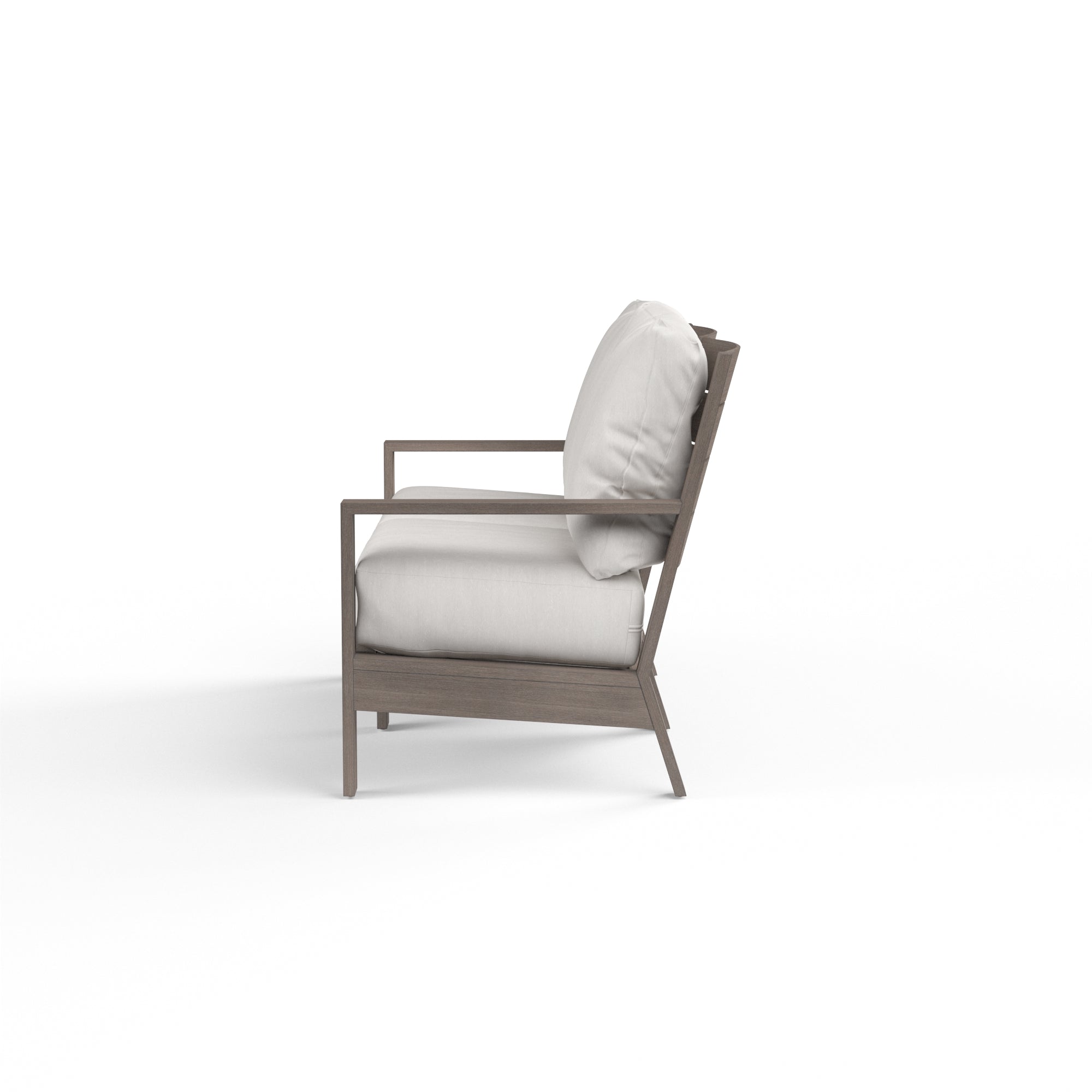 Sunset West Laguna Aluminum Loveseat with Cushion