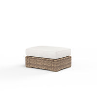 Sunset West Havana Ottoman with Cushion
