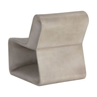 Sunpan Odyssey Lounge Chair Grey / White