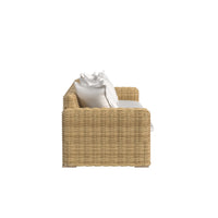 Sunset West Playa Sofa in Soothe Pearl with Flange Welt
