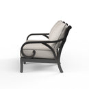 Sunset West Monterey Aluminum Loveseat with Cushion