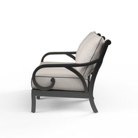 Sunset West Monterey Aluminum Loveseat with Cushion