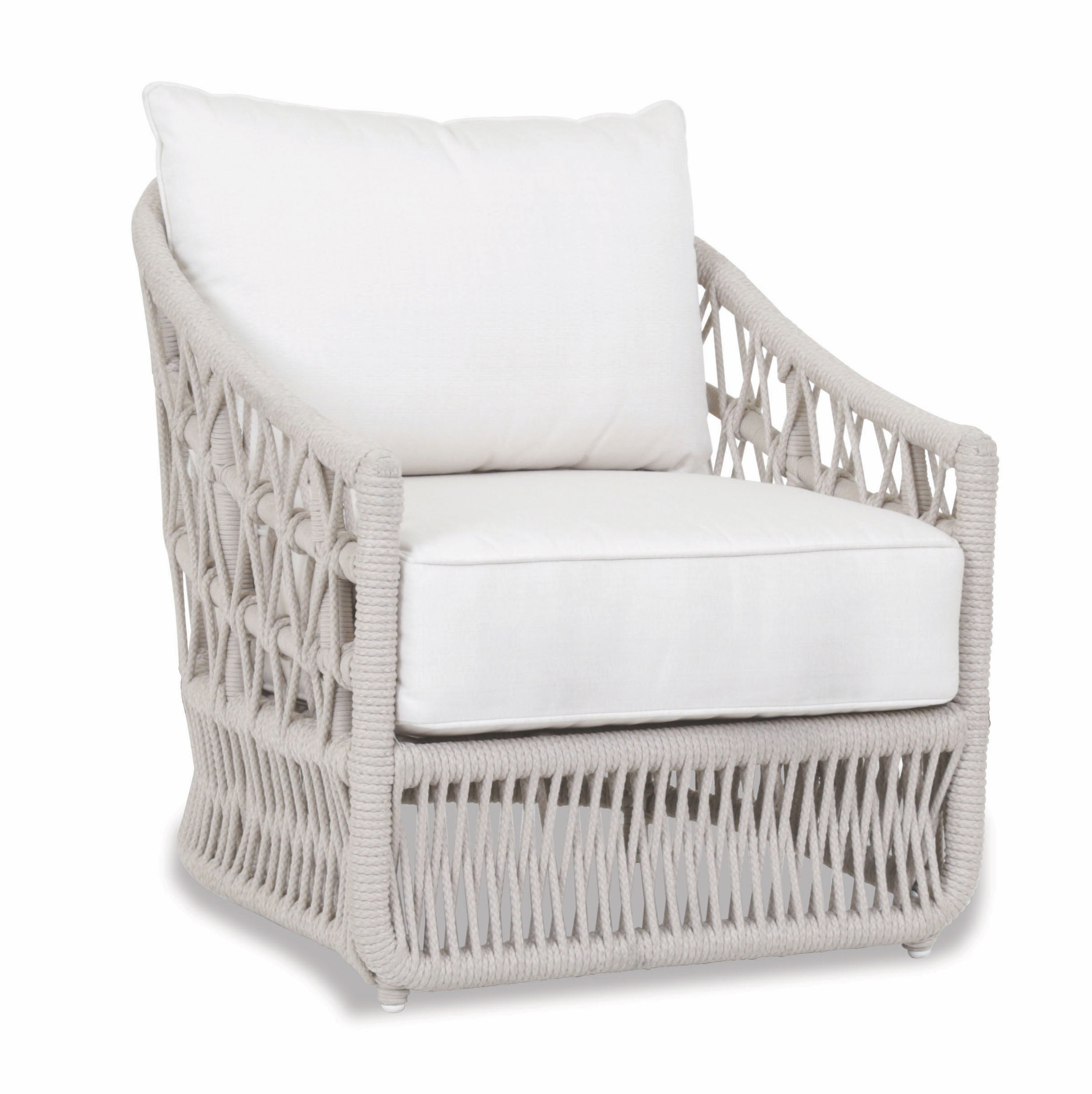 Sunset West Dana Rope Club Chair with Cushion