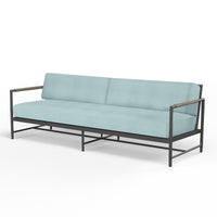 Sunset West Pietra Sofa With Echo Ash Cushion