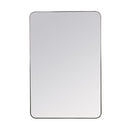 Cooper Classics Franco Black Metal Mirror