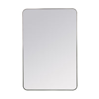 Cooper Classics Franco Black Metal Mirror