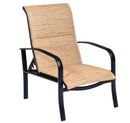 Woodard Fremont Padded Sling Adjustable Lounge Chair