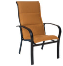 Woodard Fremont Padded Sling High-Back Dining Armchair - Stackable