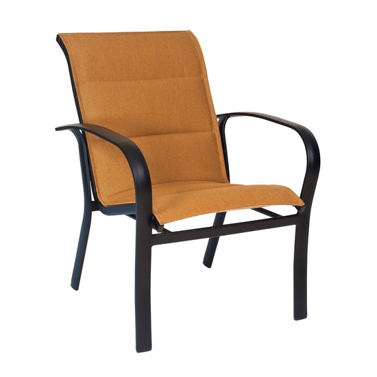 Woodard Fremont Padded Sling Dining Armchair - Stackable