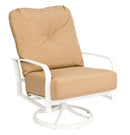 Woodard Fremont Cushion Big Man's Swivel Rocking Lounge Chair
