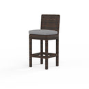 Sunset West Montecito Wicker Barstool with Cushion