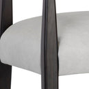 Sunpan Keagan Counter Stool in Brentwood Charcoal / Saloon Light Grey