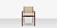 DecoScapes Fusion Aluminum Stackable Arm Dining Side Chair