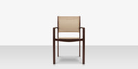 DecoScapes Fusion Aluminum Stackable Arm Dining Side Chair