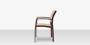 DecoScapes Fusion Aluminum Stackable Arm Dining Side Chair