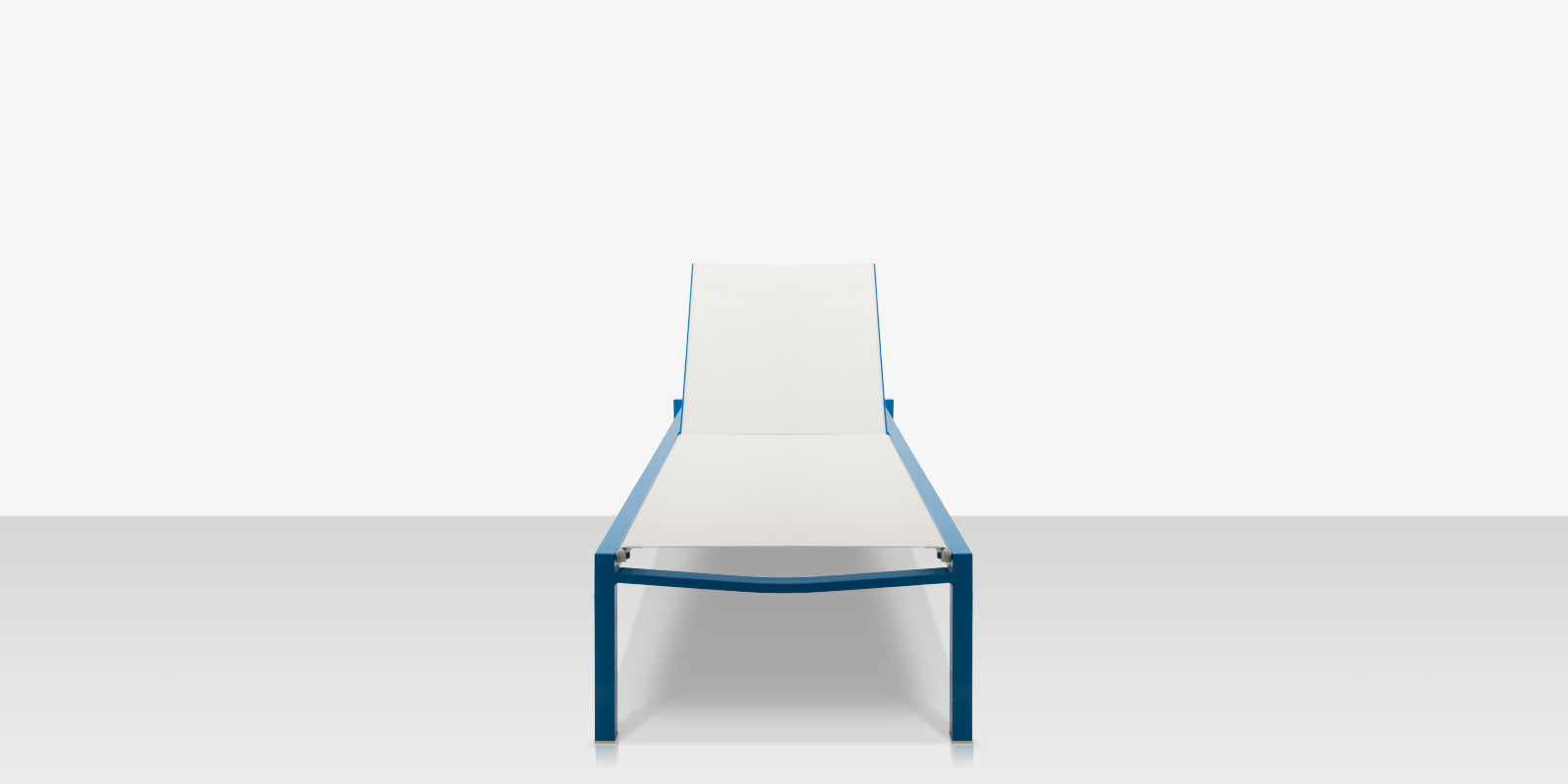 DecoScapes Fusion Aluminum Sling Armless Chaise Lounge