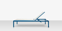 DecoScapes Fusion Aluminum Sling Armless Chaise Lounge