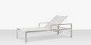 DecoScapes Fusion Aluminum Sling Chaise Lounge with Arms