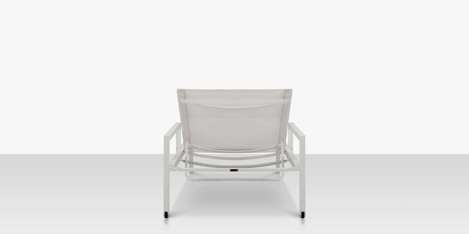 DecoScapes Fusion Aluminum Sling Chaise Lounge with Arms