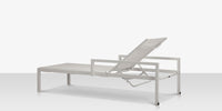 DecoScapes Fusion Aluminum Sling Chaise Lounge with Arms