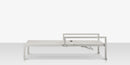 DecoScapes Fusion Aluminum Sling Chaise Lounge with Arms