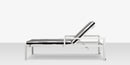 DecoScapes Fusion Aluminum Sling Chaise Lounge with Arms