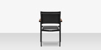 DecoScapes Fusion Aluminum Stackable Arm Dining Side Chair