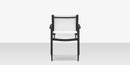 DecoScapes Fusion Aluminum Stackable Arm Dining Side Chair