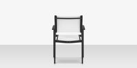 DecoScapes Fusion Aluminum Stackable Arm Dining Side Chair