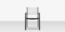 DecoScapes Fusion Aluminum Stackable Arm Dining Side Chair