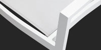 DecoScapes Fusion Aluminum Stackable Arm Dining Side Chair