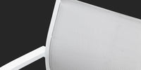 DecoScapes Fusion Aluminum Stackable Arm Dining Side Chair