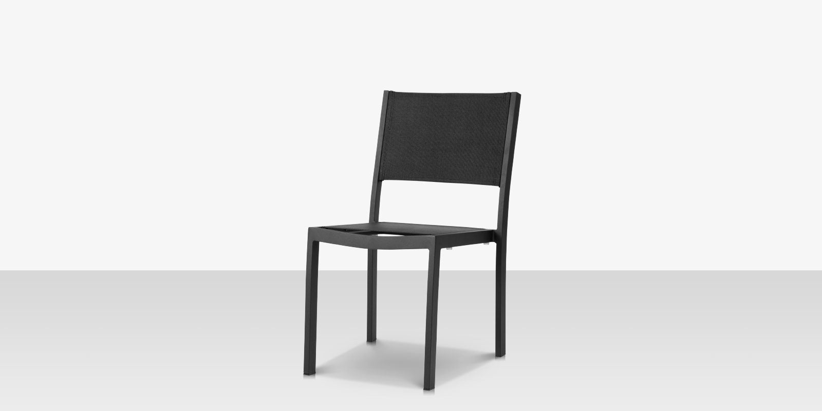 DecoScapes Fusion Aluminum Stackable Dining Side Chair