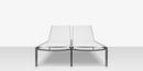 DecoScapes Fusion Aluminum Sling Double Armless Chaise Lounge