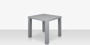 DecoScapes Fusion Aluminum 18'' Wide Square End Table