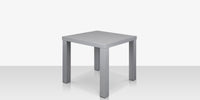 DecoScapes Fusion Aluminum 18'' Wide Square End Table